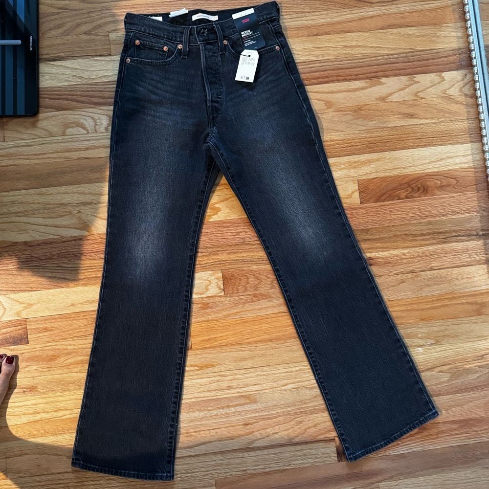 Levi's Charcoal Denim Jeans